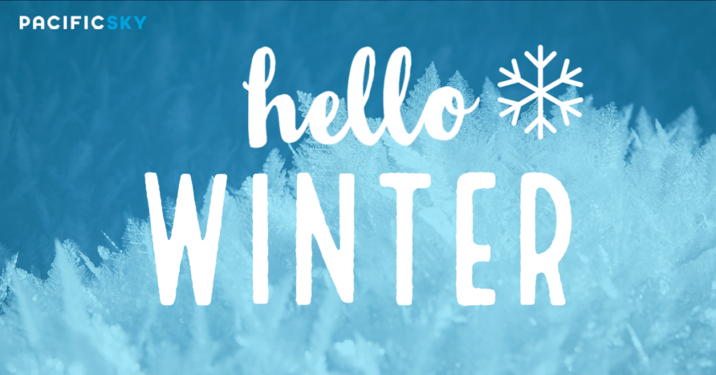 Hello Winter Social Media Post Sample