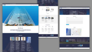 Construction Building Systems Web Development Sample